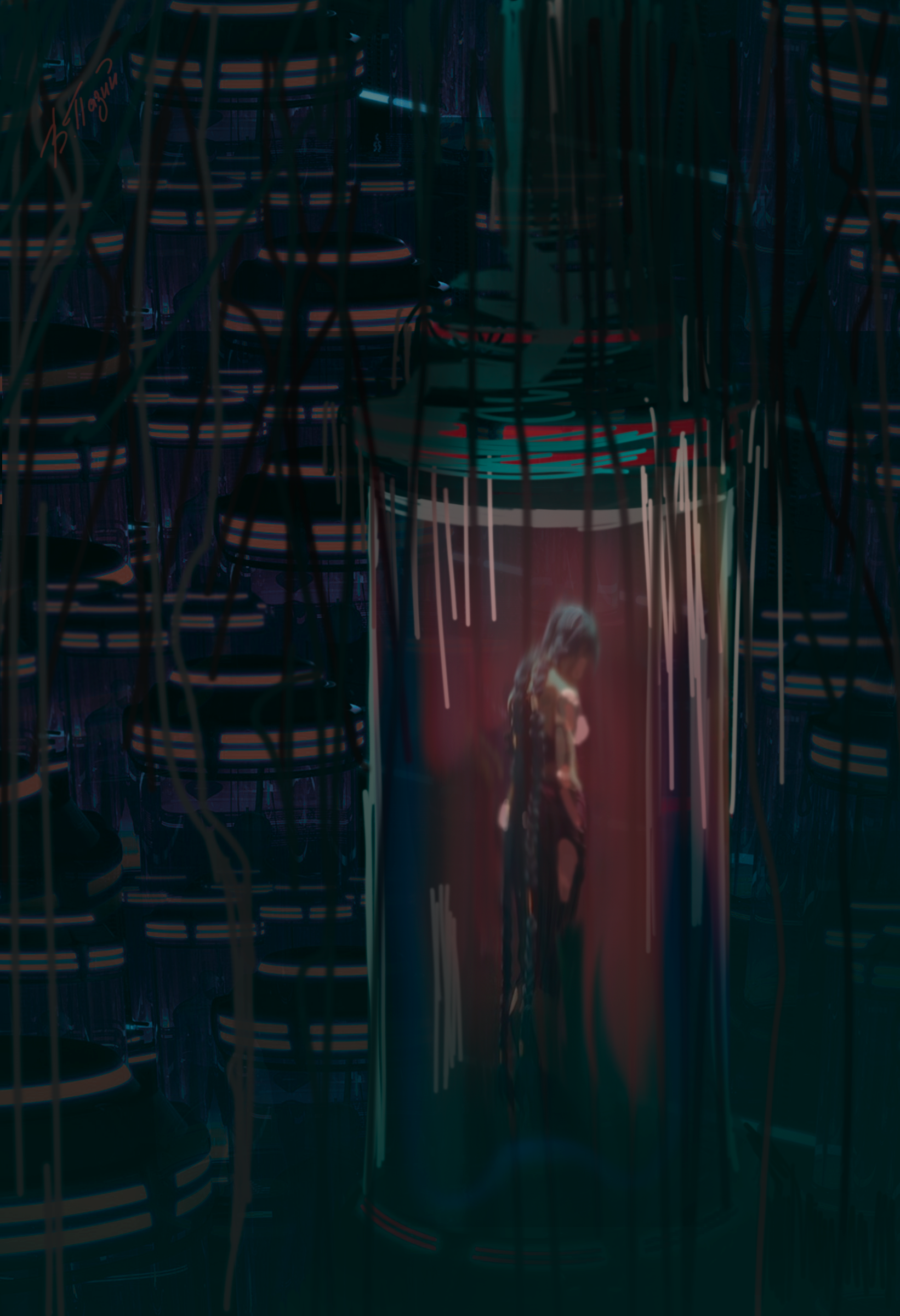 майка в капсуле